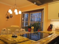 One of 3 kitchens